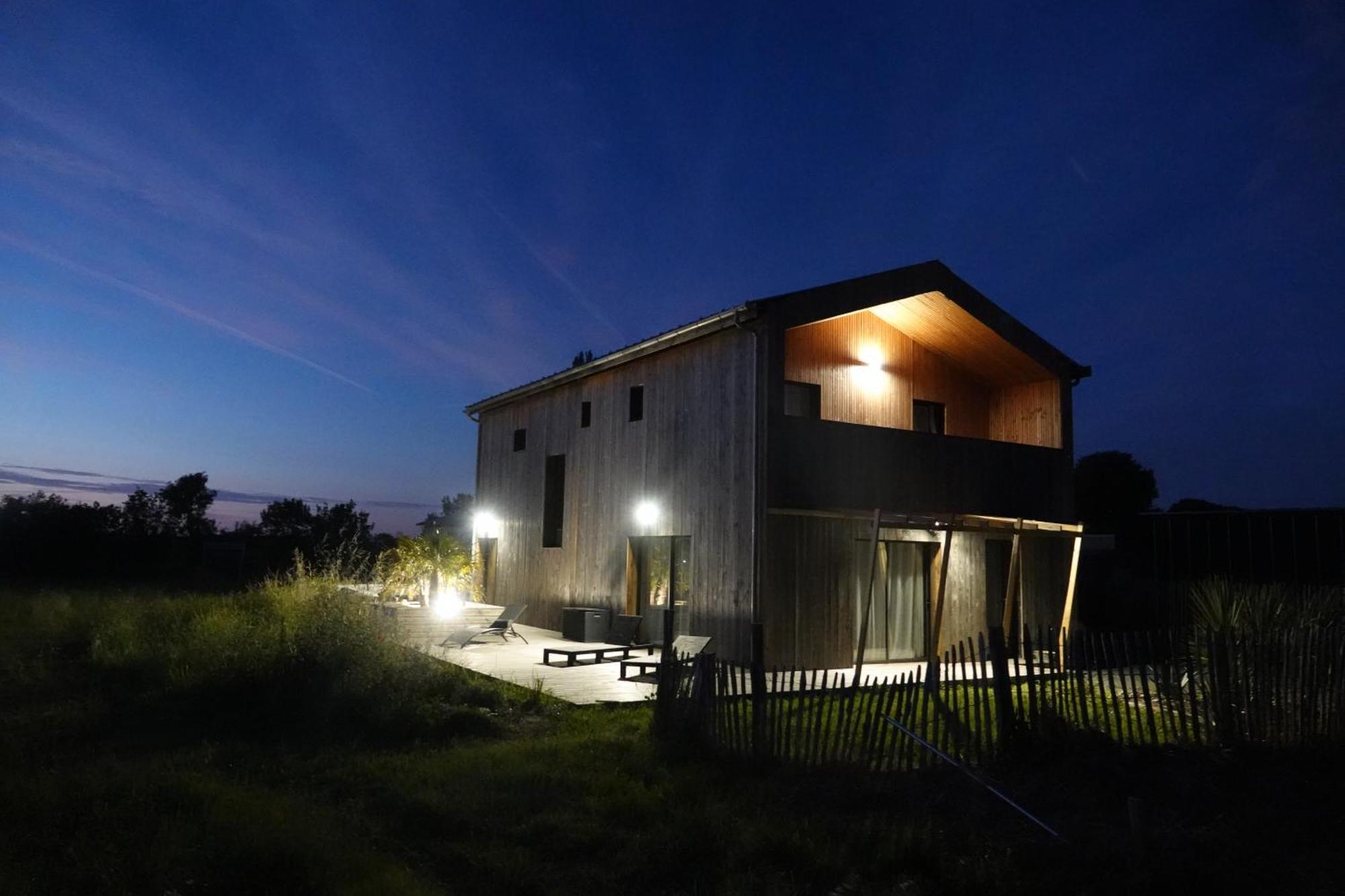 Maison Bois, Les Conches 10 Pers Longeville-sur-Mer Bagian luar foto